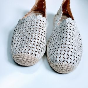 MICHAEL KORS CutOut Espadrilles Shoes Size 8.5